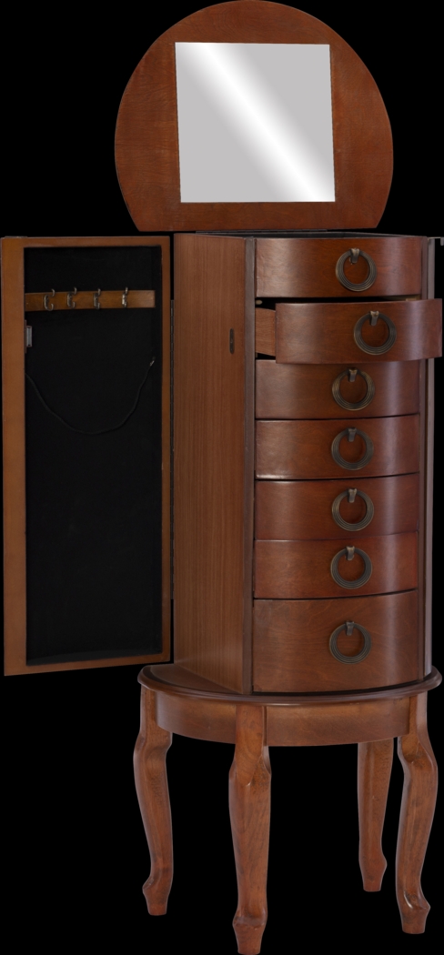 Brinegar Cherry Jewelry Armoire - Thumbnail - Image 9