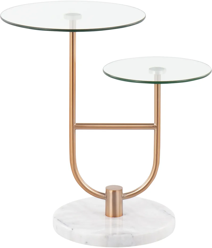 Bringhurst White Accent Table - Thumbnail - Image 3