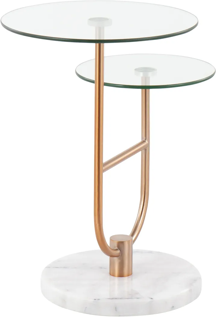 Bringhurst White Accent Table - Thumbnail - Image 4