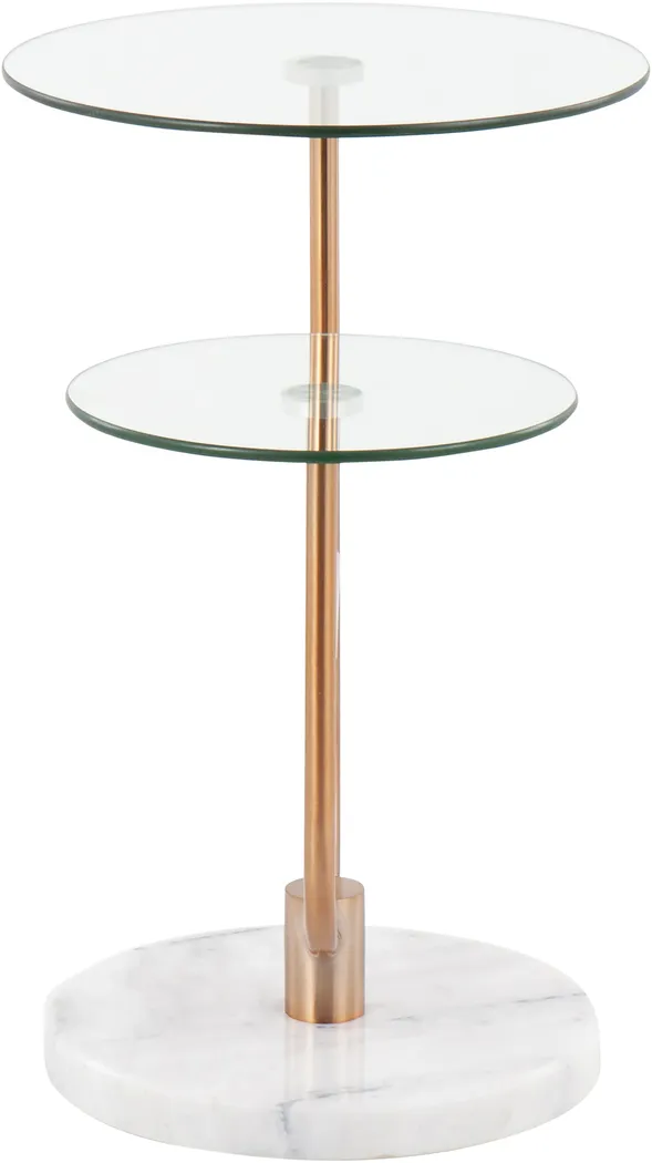 Bringhurst White Accent Table - Thumbnail - Image 6