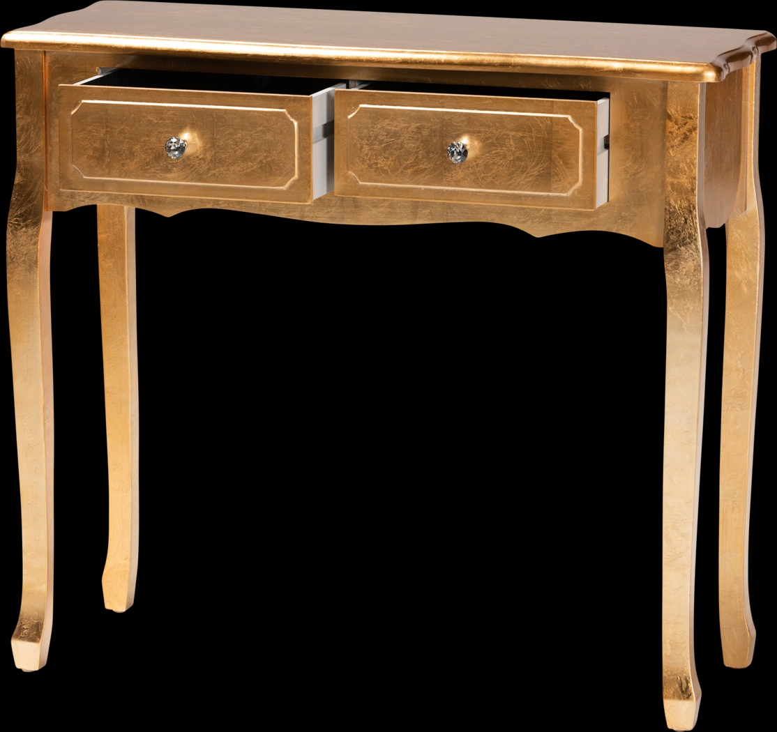 Brinkhoff I Gold Sofa Table - Thumbnail - Image 4
