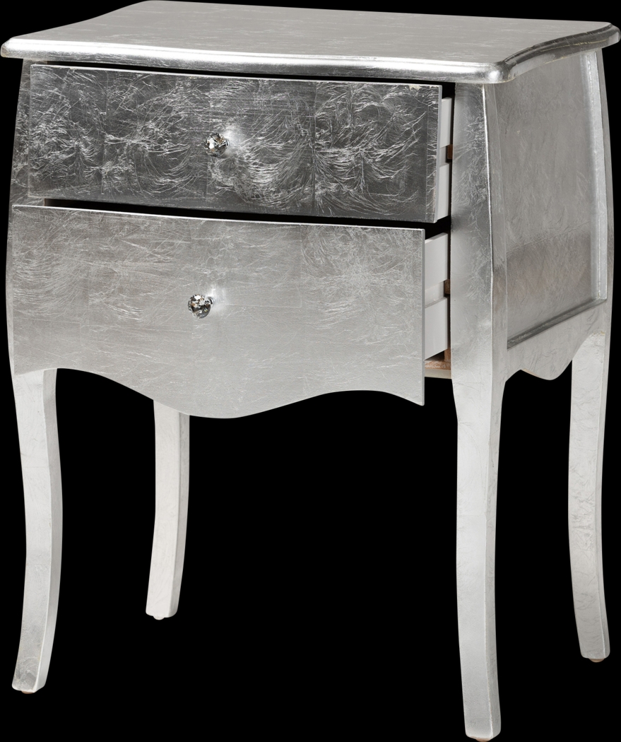 Brinkhoff II Silver Nightstand - Thumbnail - Image 4