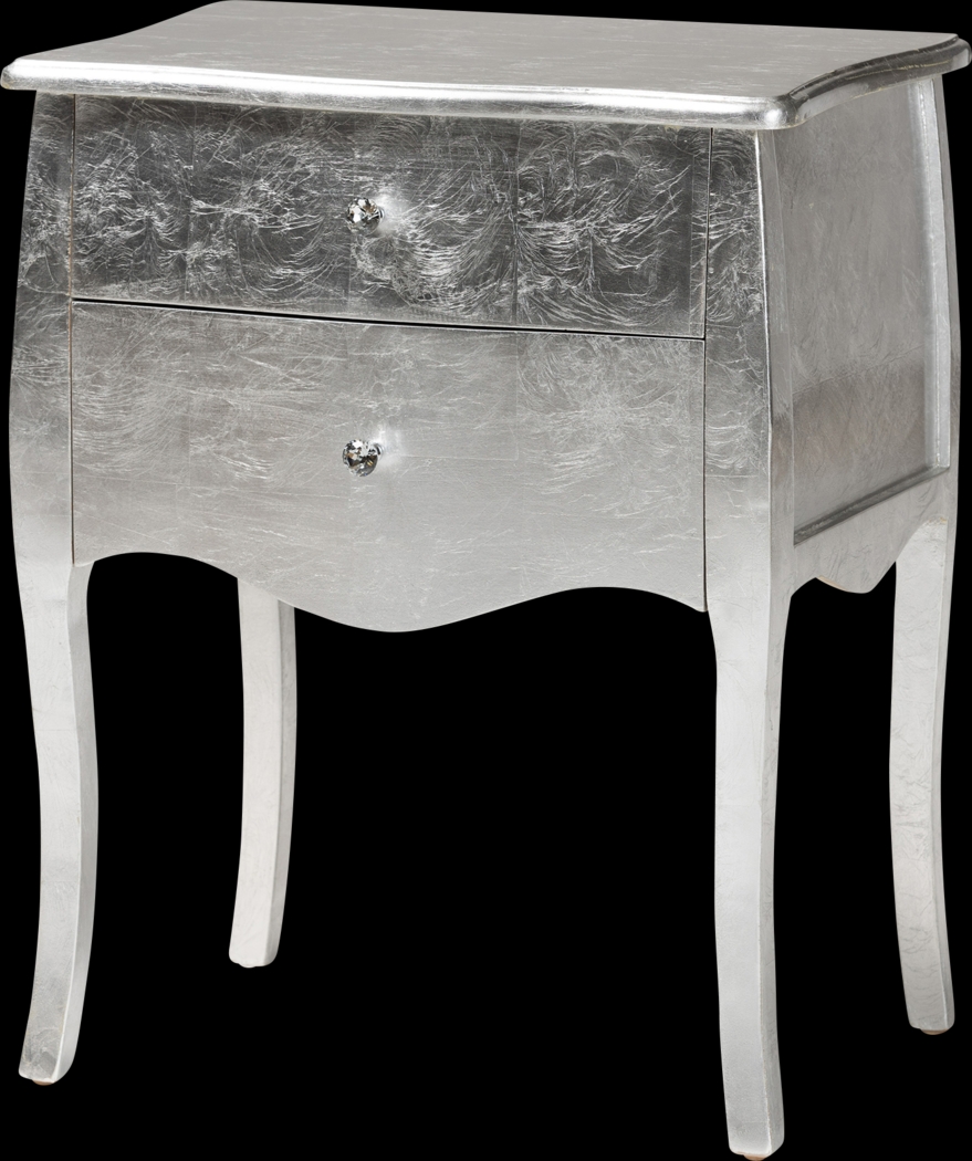 Brinkhoff II Silver Nightstand - Thumbnail - Image 1