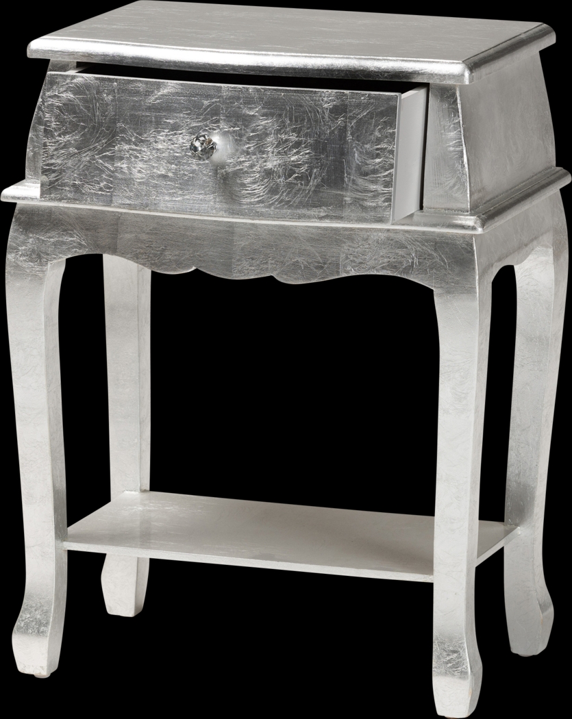 Brinkhoff III Silver Nightstand - Thumbnail - Image 4