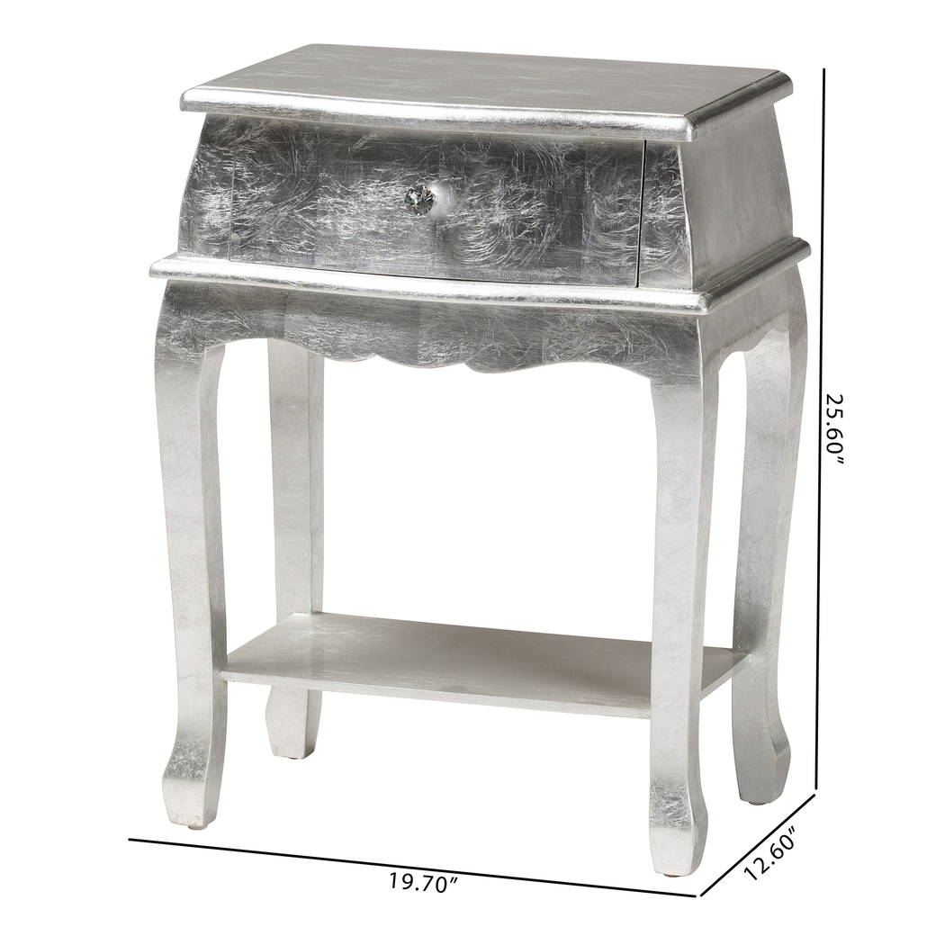 Brinkhoff III Silver Nightstand - Thumbnail - Image 10