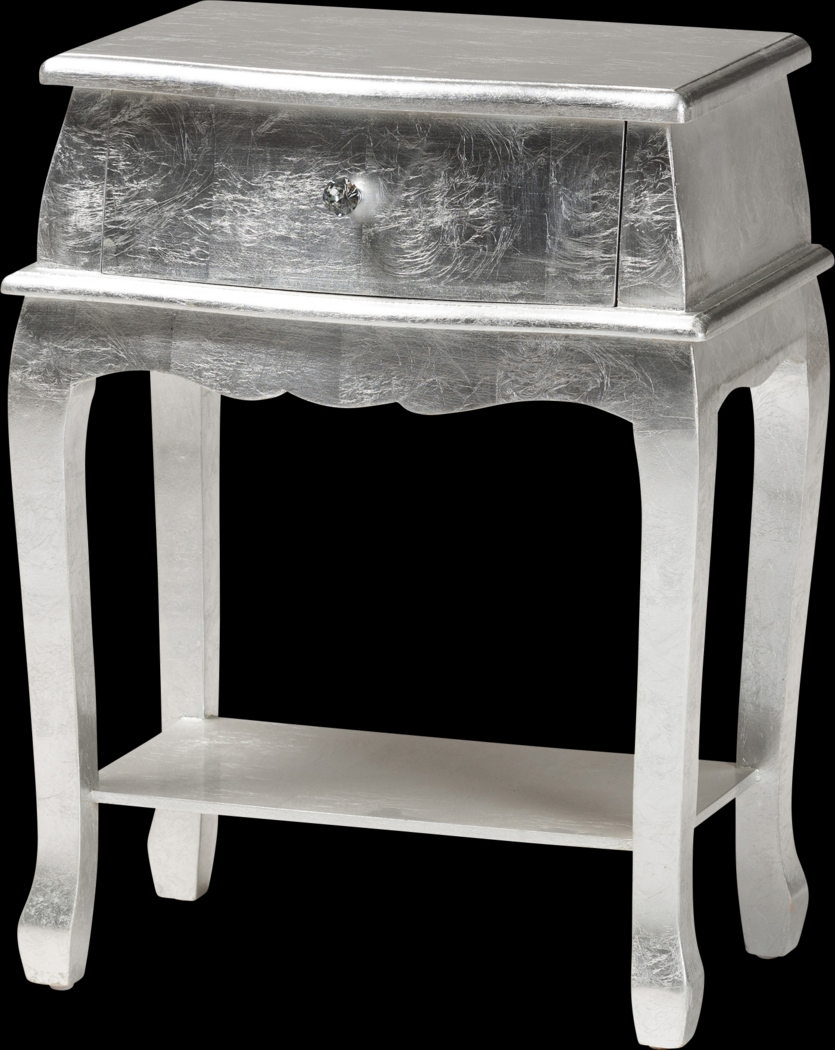 Brinkhoff III Silver Nightstand - Thumbnail - Image 1