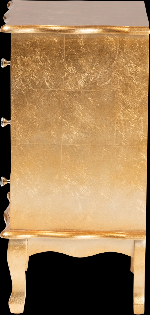 Brinkhoff IV Gold Nightstand - Thumbnail - Image 5