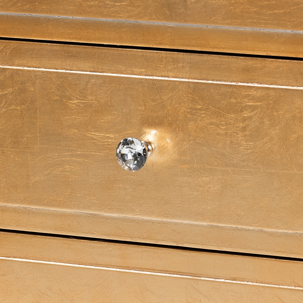 Brinkhoff IV Gold Nightstand - Thumbnail - Image 6