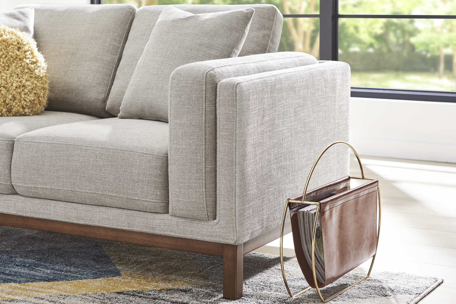 Brinkley Stone Loveseat - Thumbnail - Image 2