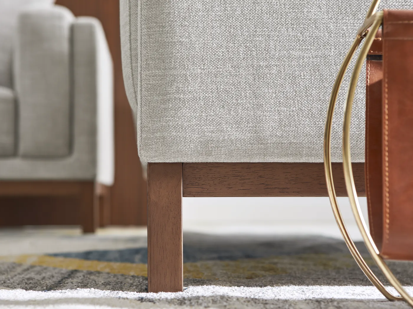 Brinkley Stone Loveseat - Image 5