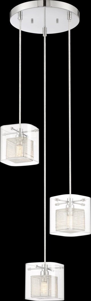 Brinkly Bay Chrome Chandelier - Thumbnail - Image 1
