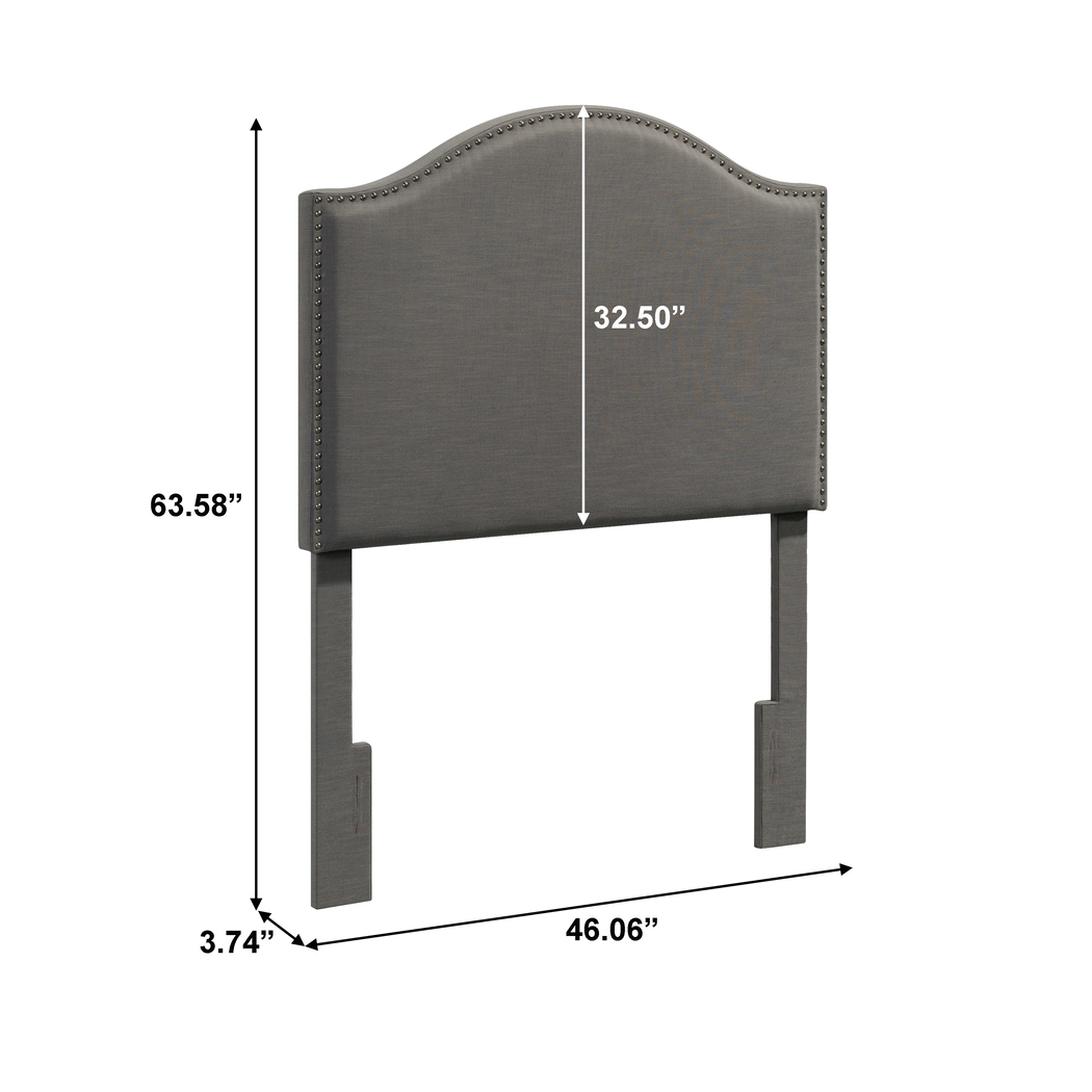 Brinkworth Gray Twin Headboard - Thumbnail - Image 8