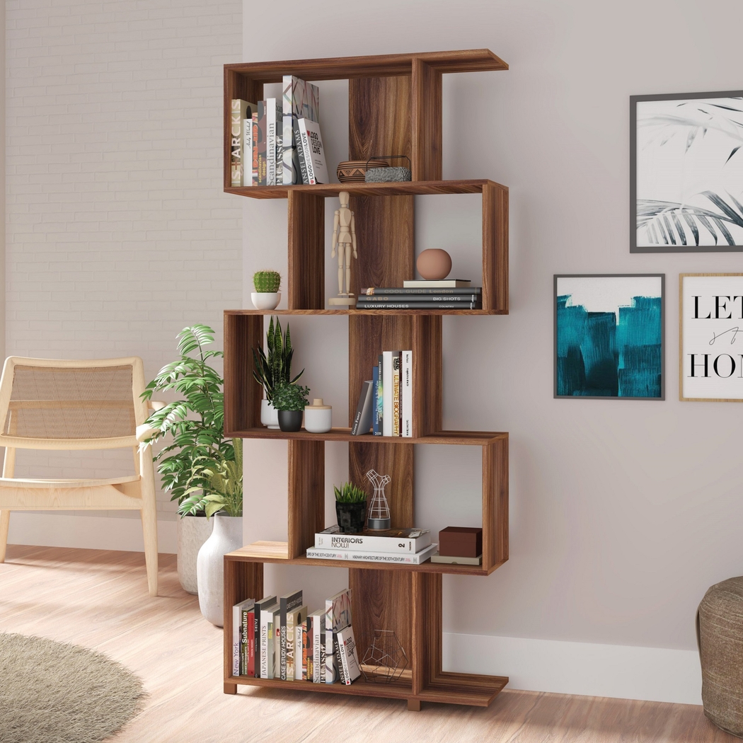 Brinlee Brown Bookcase - Thumbnail - Image 2
