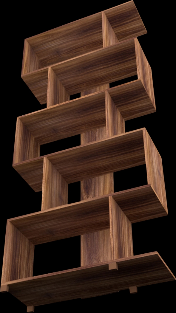 Brinlee Brown Bookcase - Thumbnail - Image 6