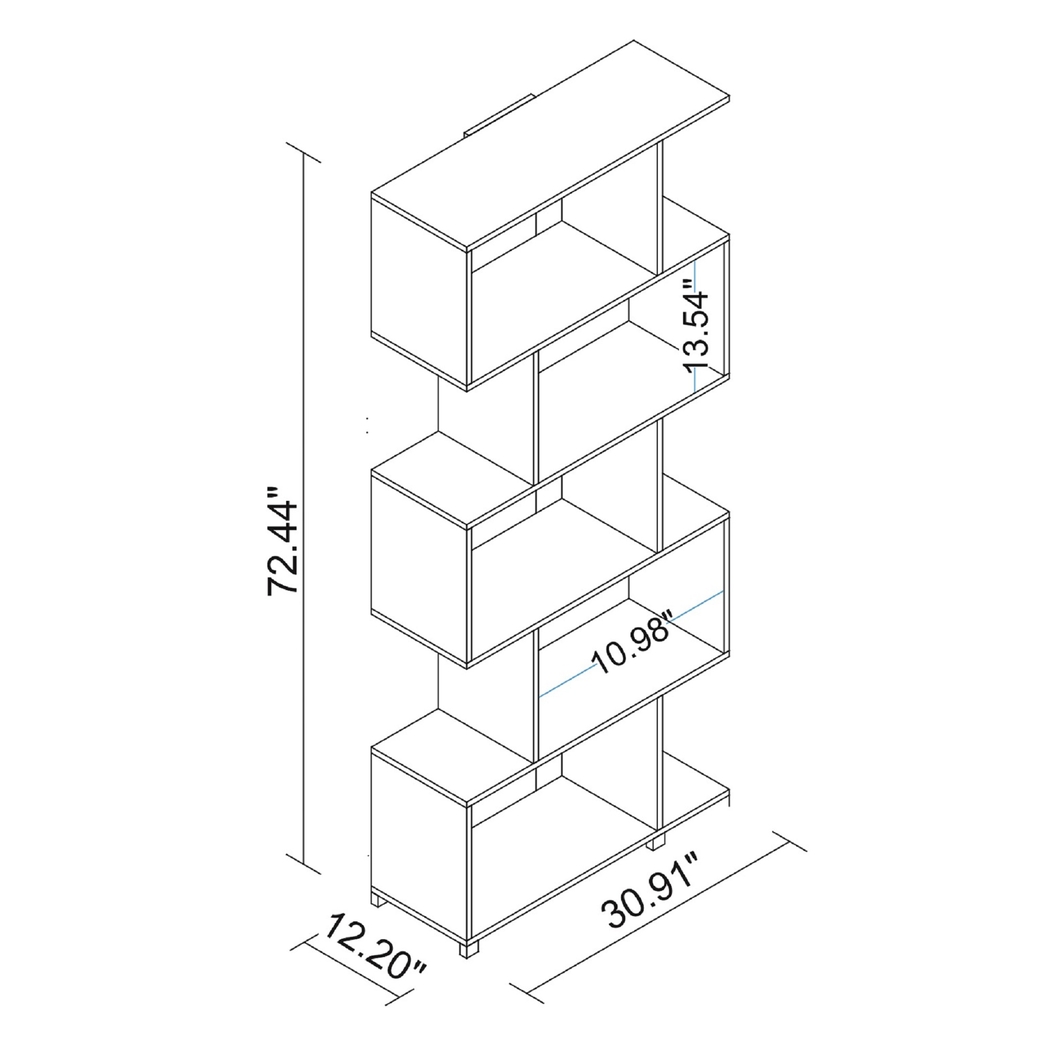 Brinlee Brown Bookcase - Thumbnail - Image 8