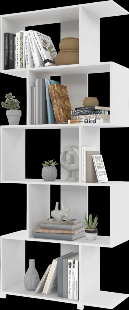 Brinlee White Bookcase - Thumbnail - Image 3