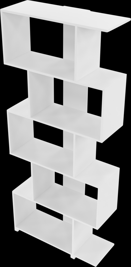 Brinlee White Bookcase - Thumbnail - Image 5