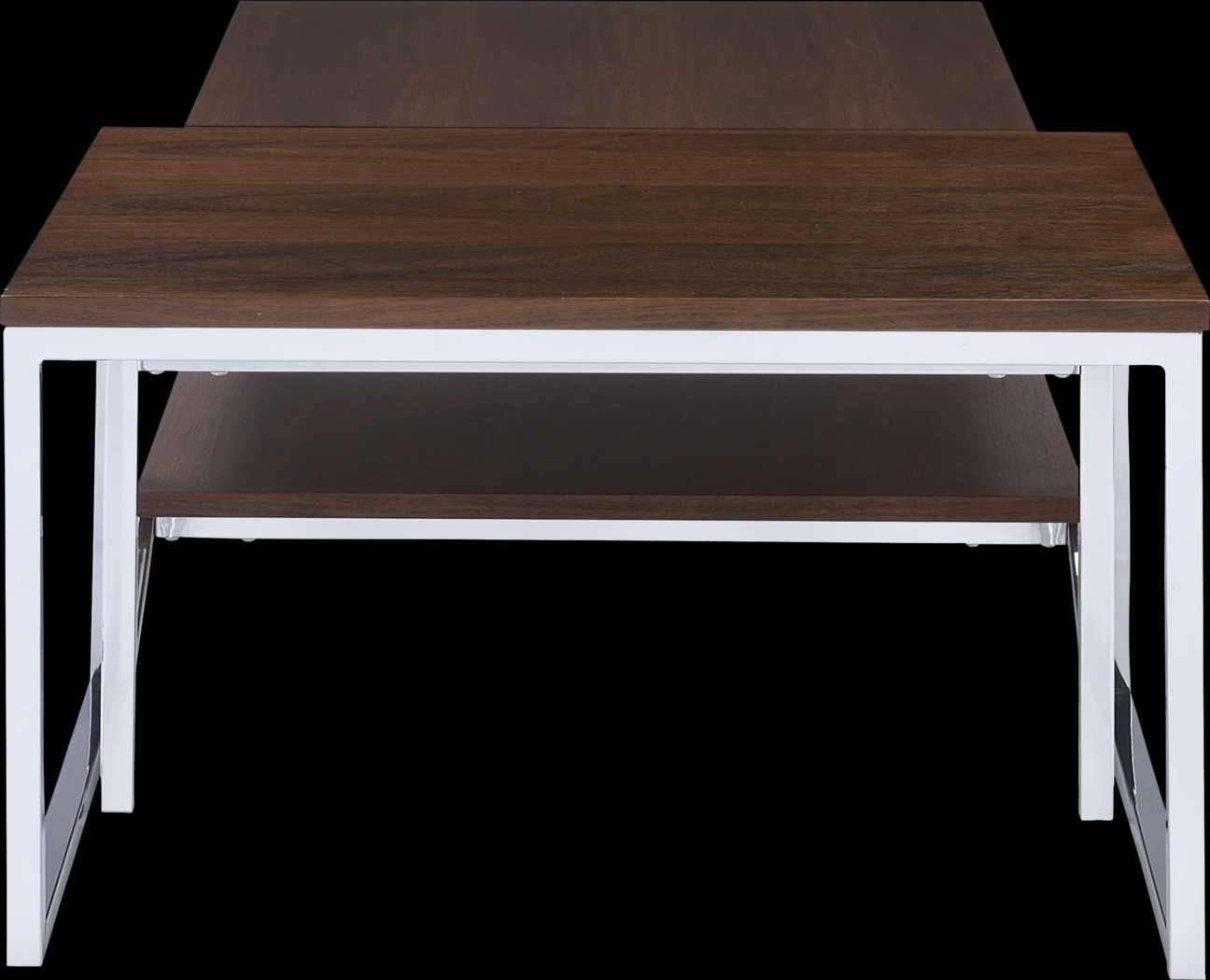 Brinley Walnut Nesting Cocktail Table (Set of 2) - Thumbnail - Image 6