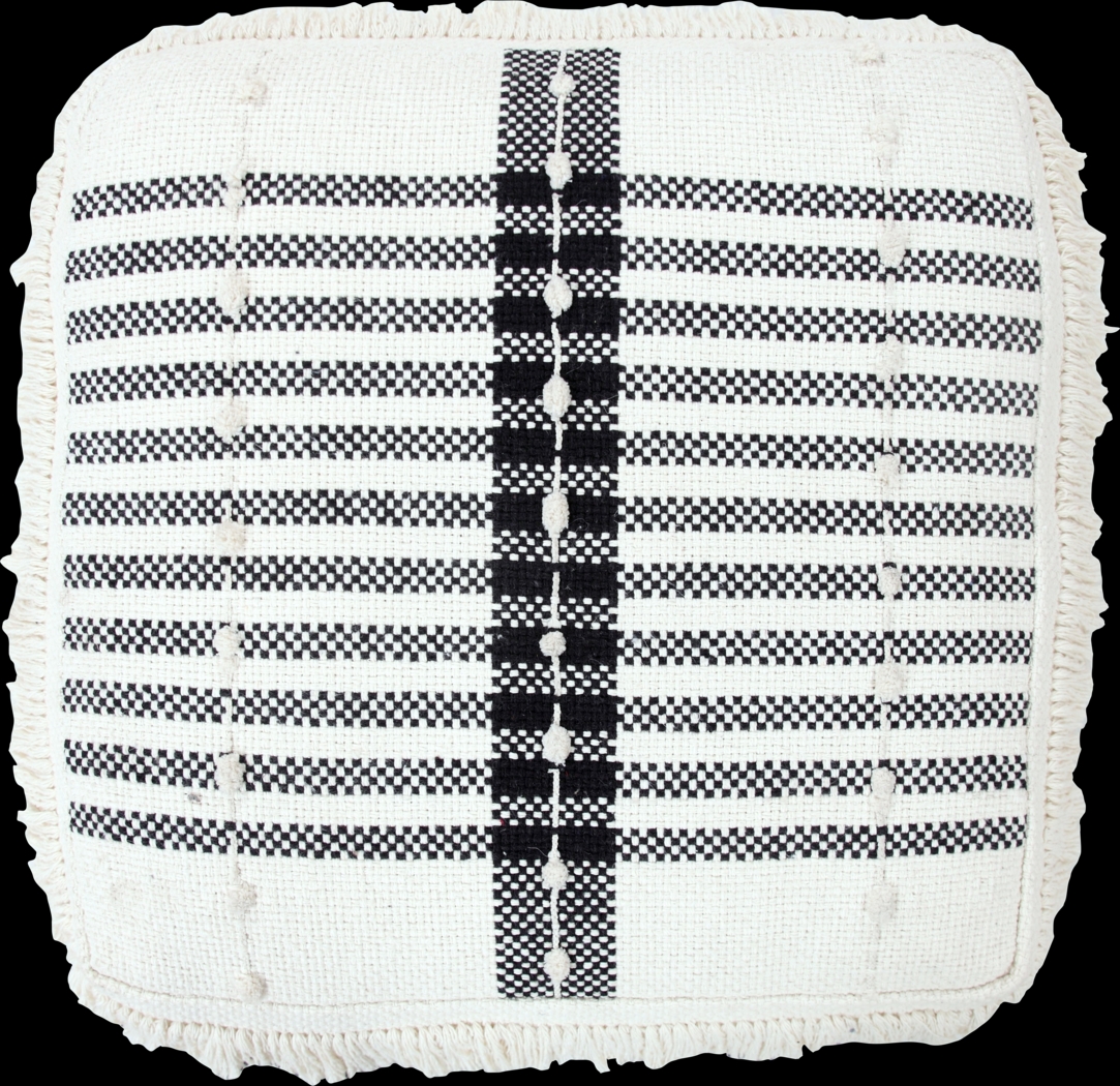 Brinok White Pouf - Thumbnail - Image 4