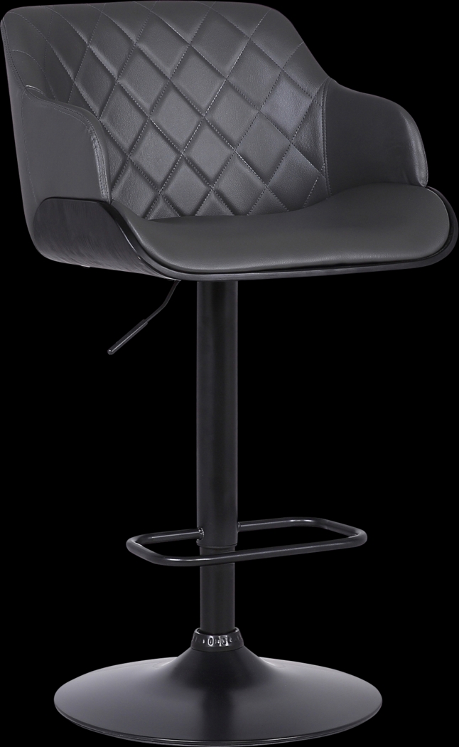 Brirey Gray Adjustable Barstool - Thumbnail - Image 1