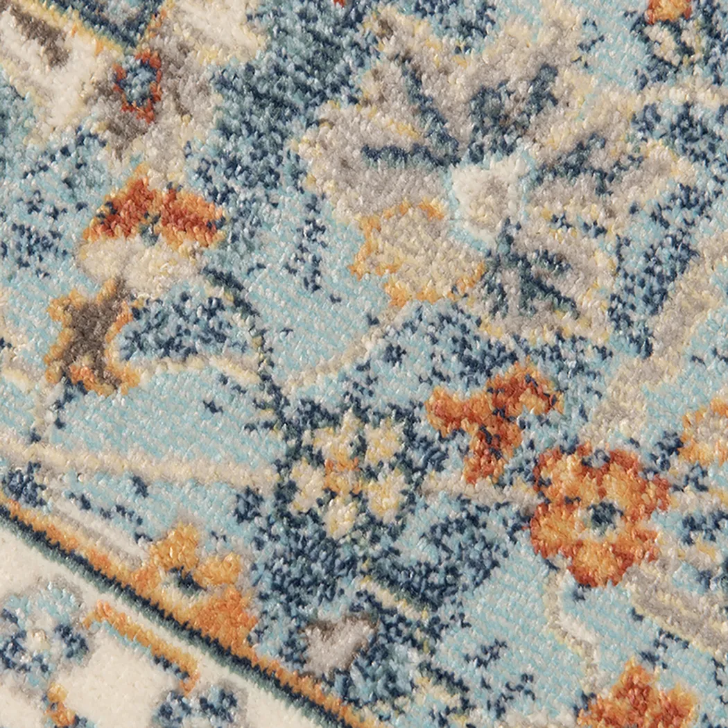 Brisaggo Blue 7'9 x 9'9 Rug - Image 6