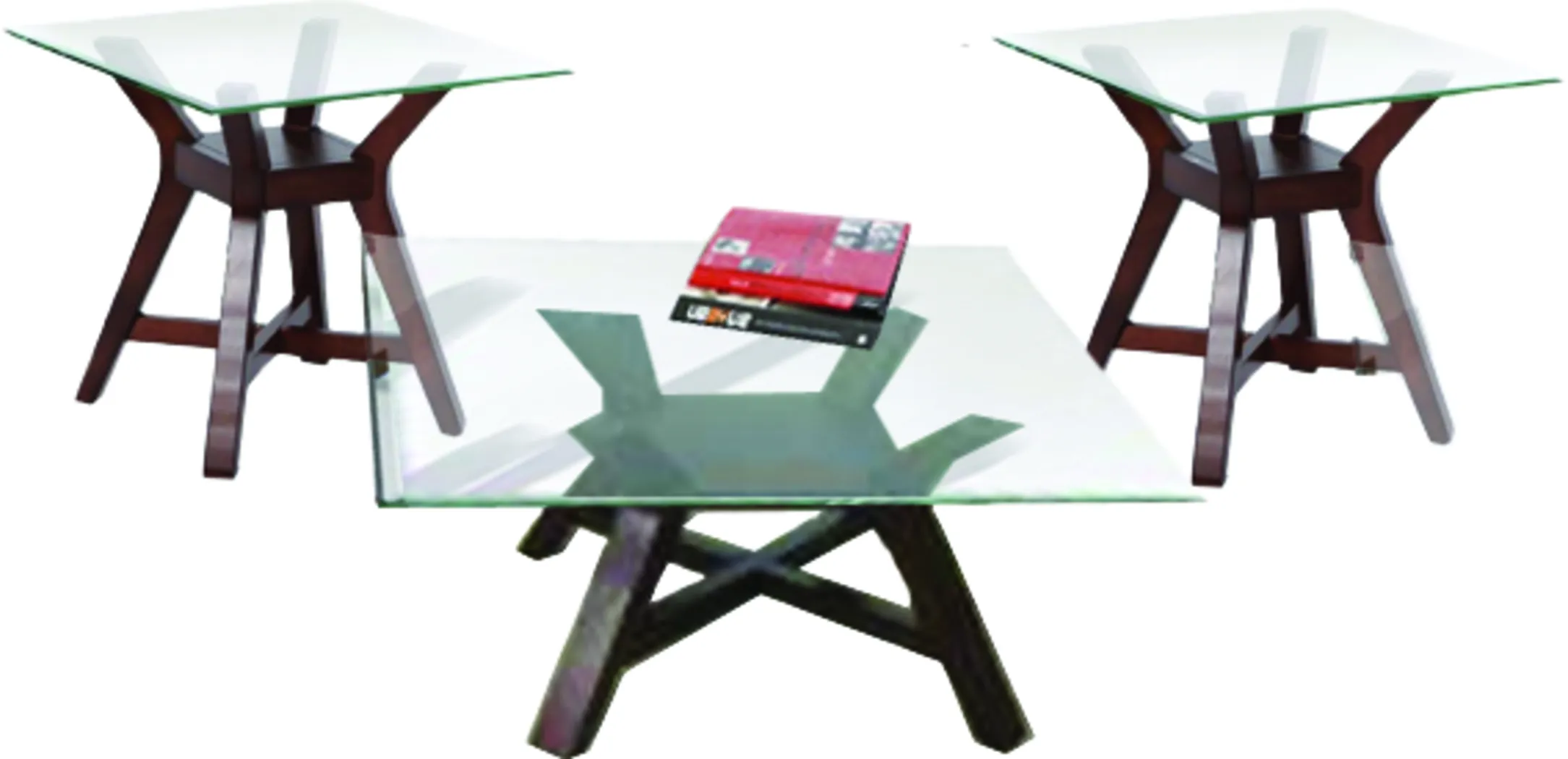 Brisbane 3 Pc Table Set - Thumbnail - Image 1