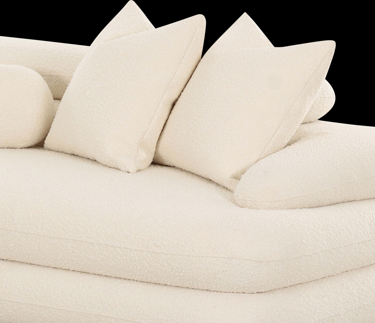 Briscoey Cream 2 Pc Right Arm Chaise Sectional - Thumbnail - Image 5