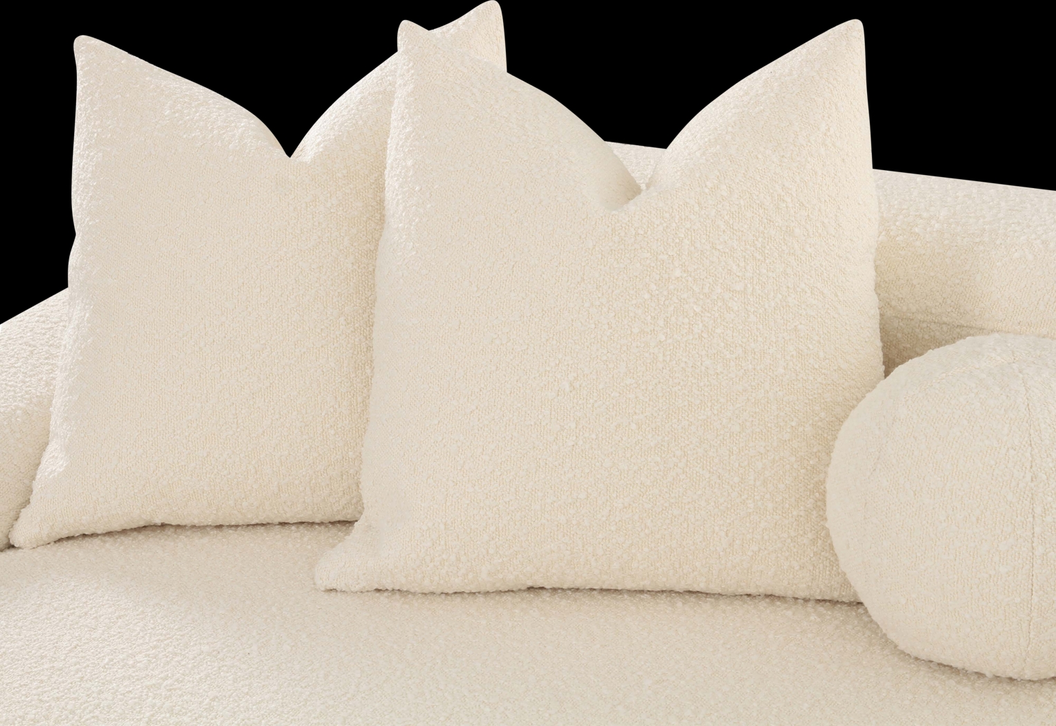 Briscoey Cream Sofa - Thumbnail - Image 5