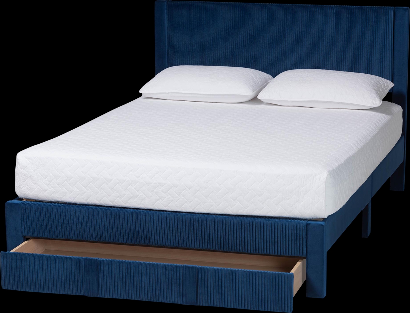 Briscon Navy Queen Bed - Thumbnail - Image 8