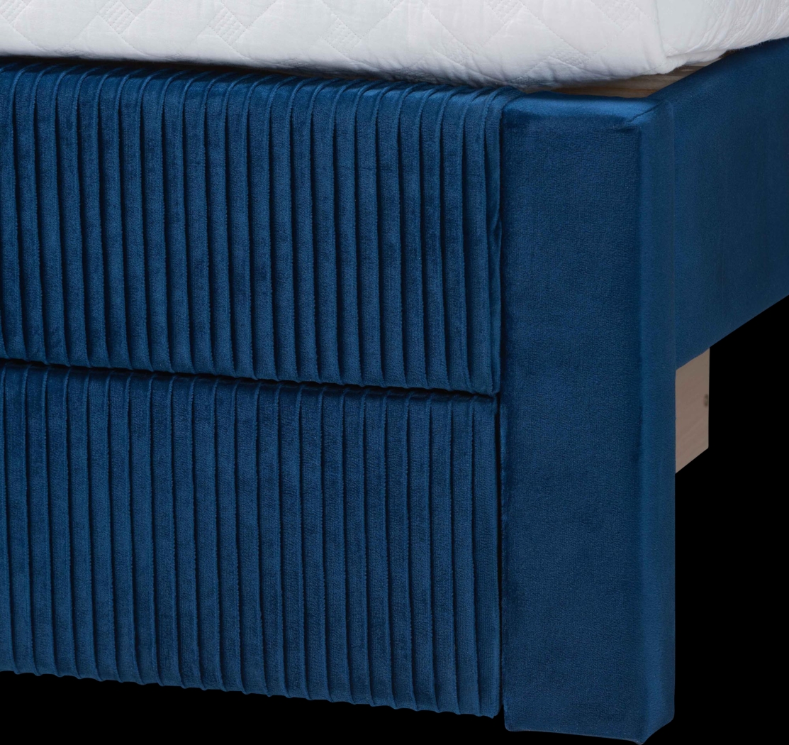 Briscon Navy Queen Bed - Thumbnail - Image 10