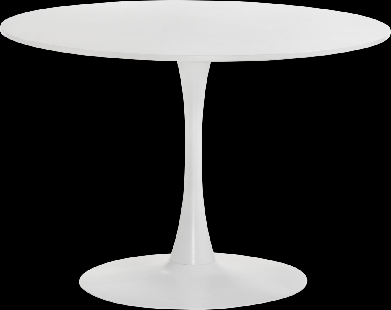 Briscoo White Dining Table - Thumbnail - Image 1