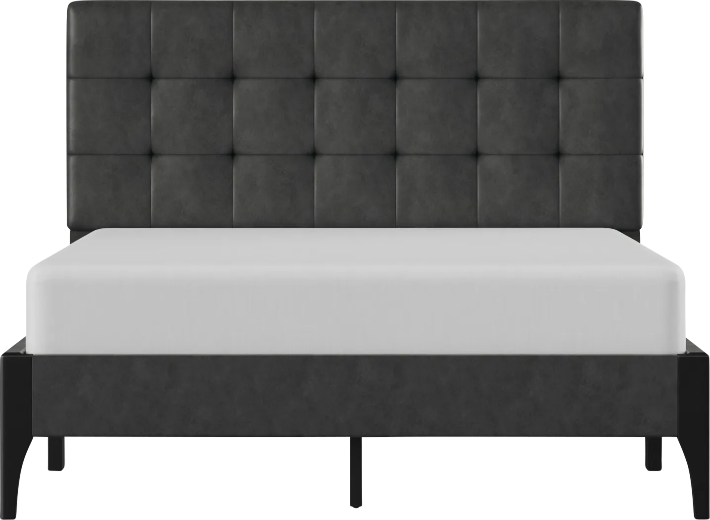 Brisea Gray Queen Bed - Thumbnail - Image 5
