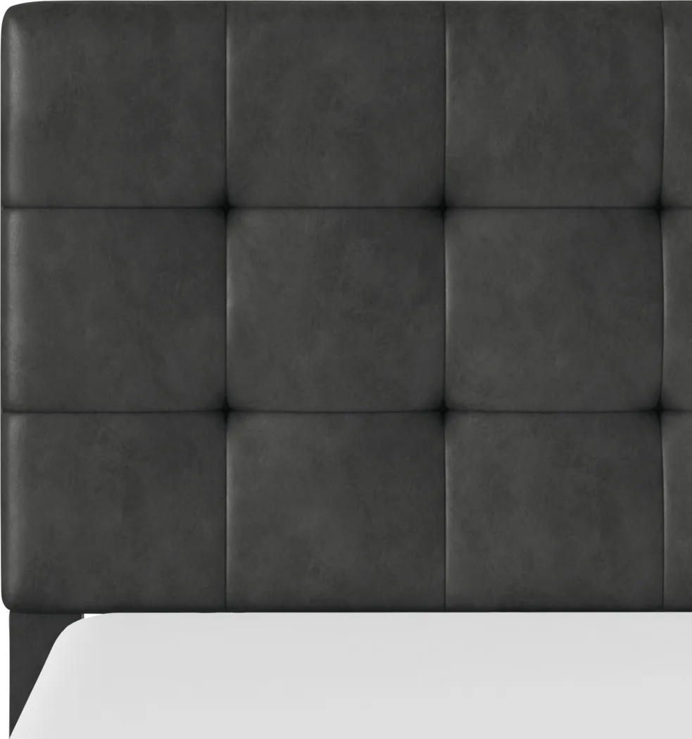 Brisea Gray Queen Bed - Thumbnail - Image 6