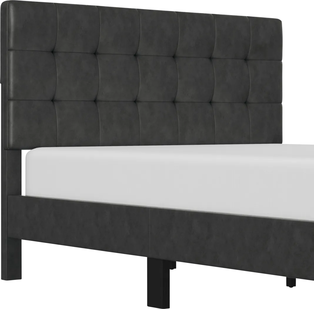 Brisea Gray Queen Bed - Thumbnail - Image 7