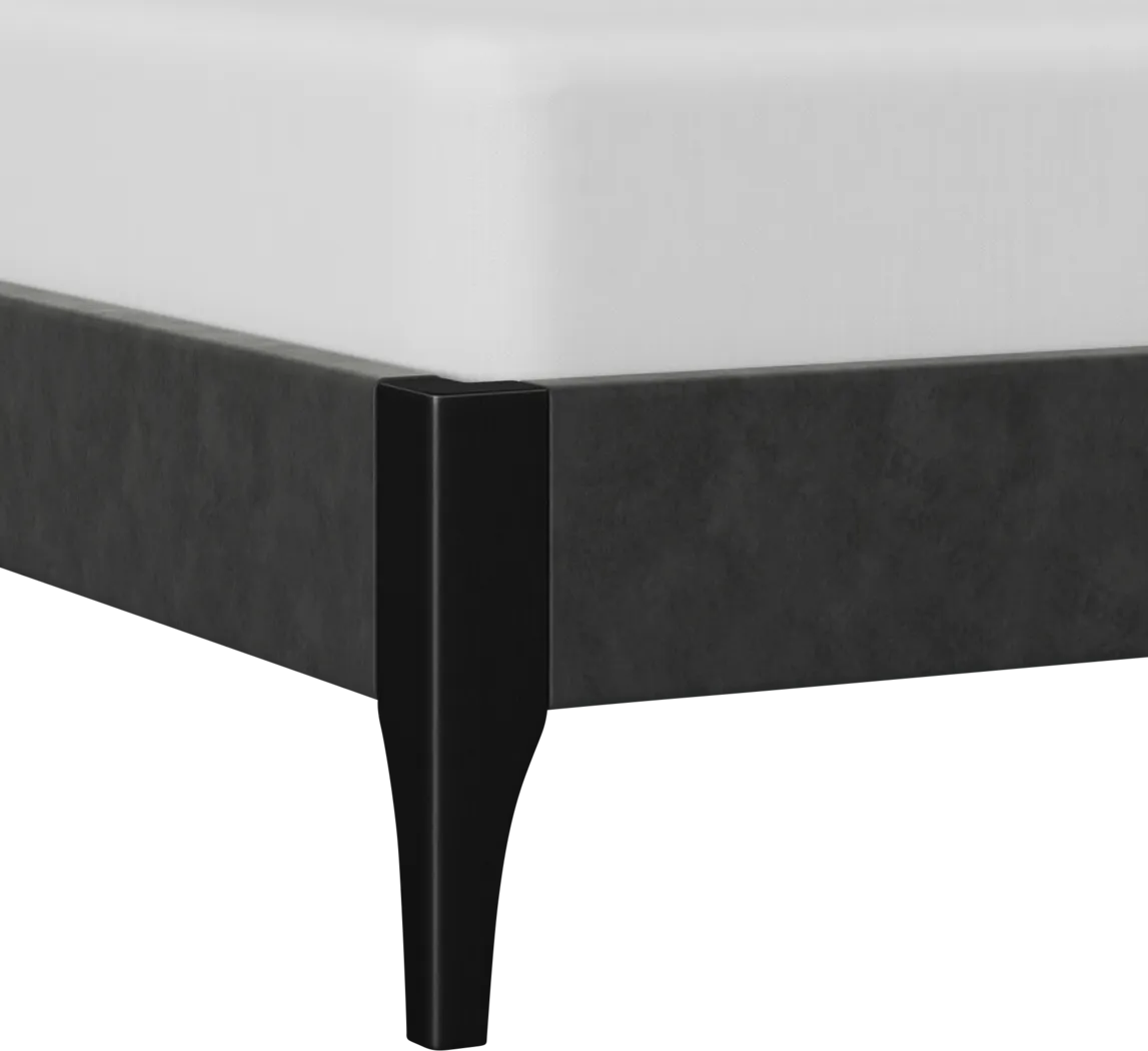 Brisea Gray Queen Bed - Thumbnail - Image 9