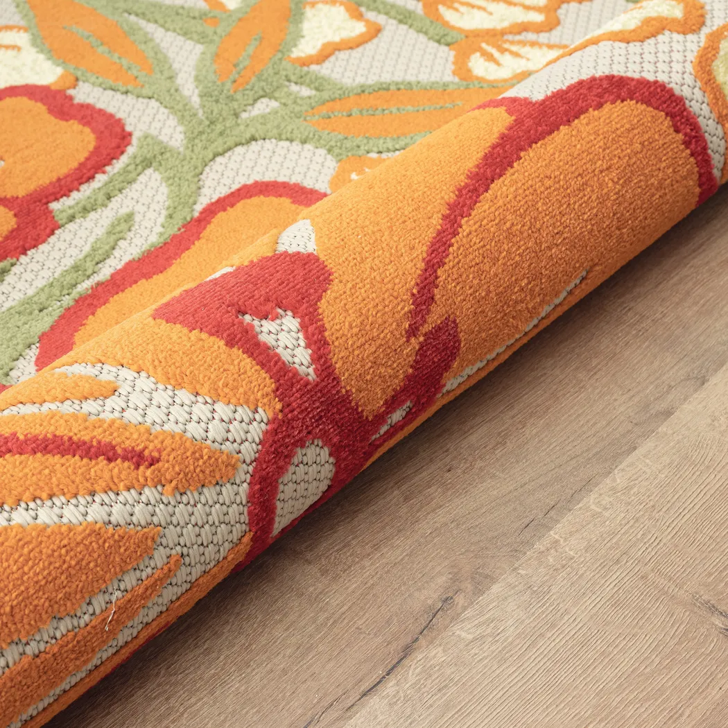 Brisside Gray/Multi 5' x 8' Indoor/Outdoor Rug - Image 6