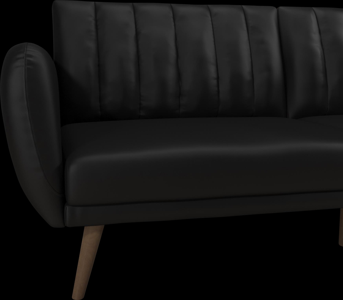 Bristerburg Black Futon - Thumbnail - Image 11