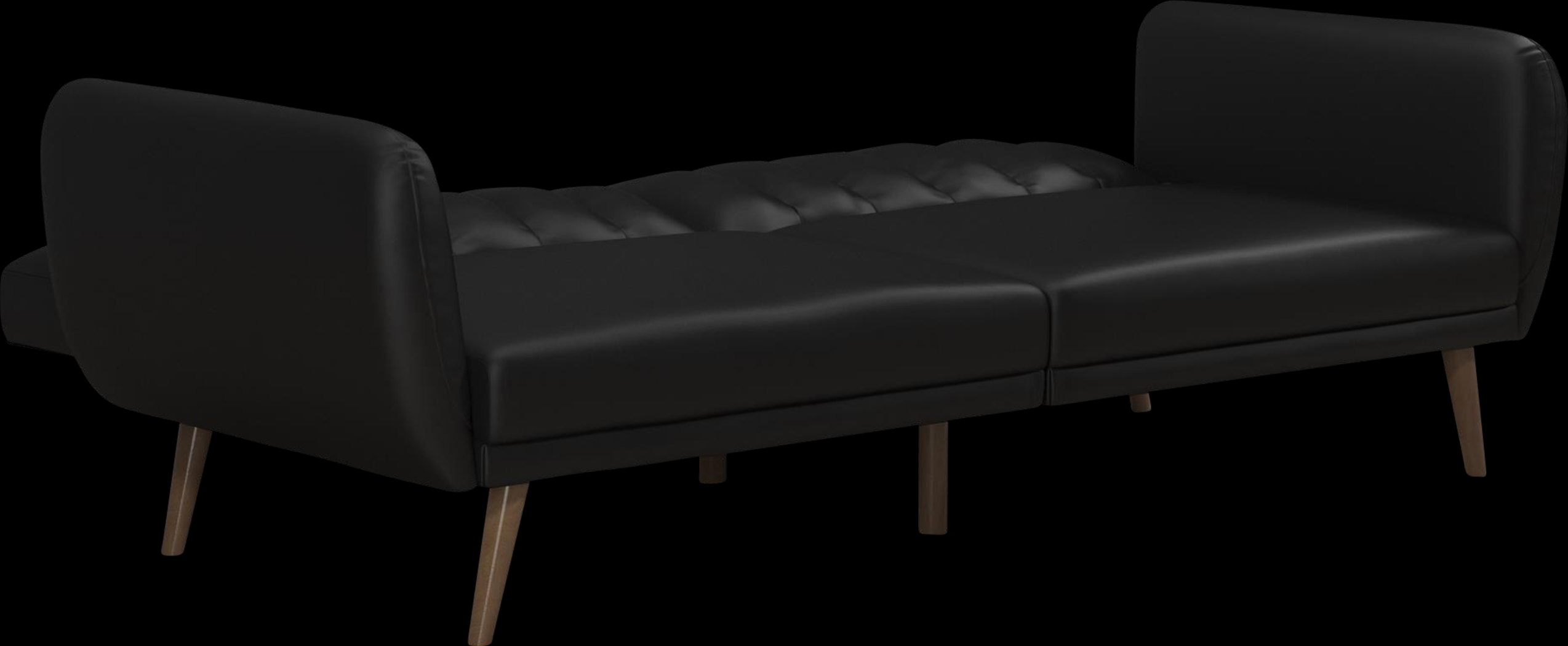 Bristerburg Black Futon - Thumbnail - Image 4