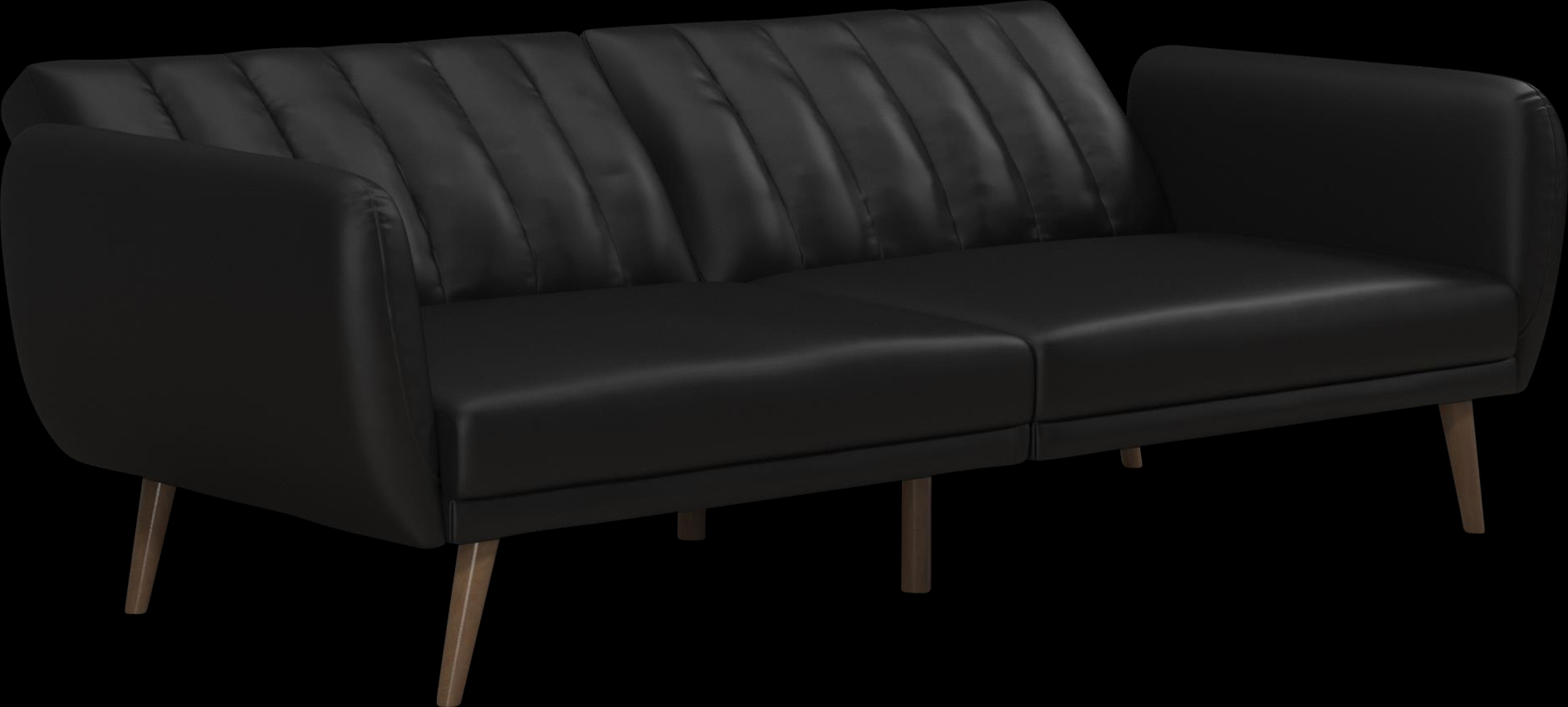 Bristerburg Black Futon - Thumbnail - Image 5
