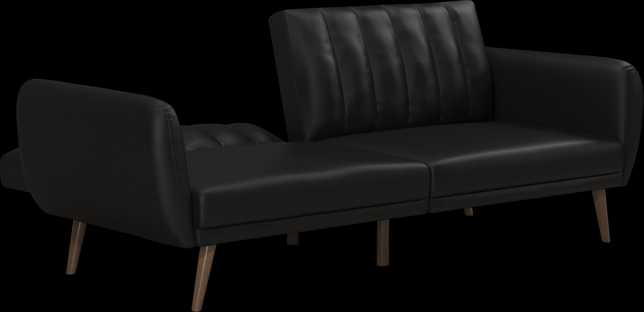 Bristerburg Black Futon - Thumbnail - Image 6