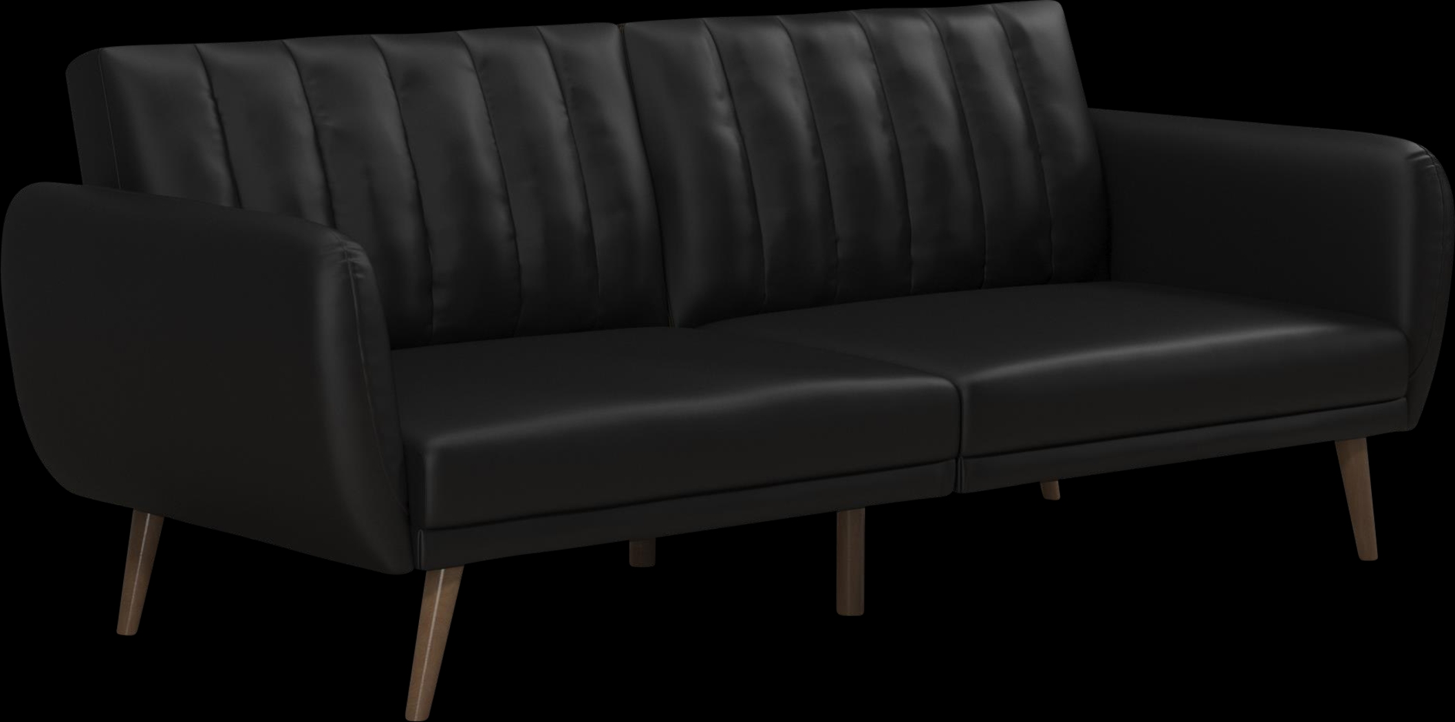 Bristerburg Black Futon - Thumbnail - Image 1