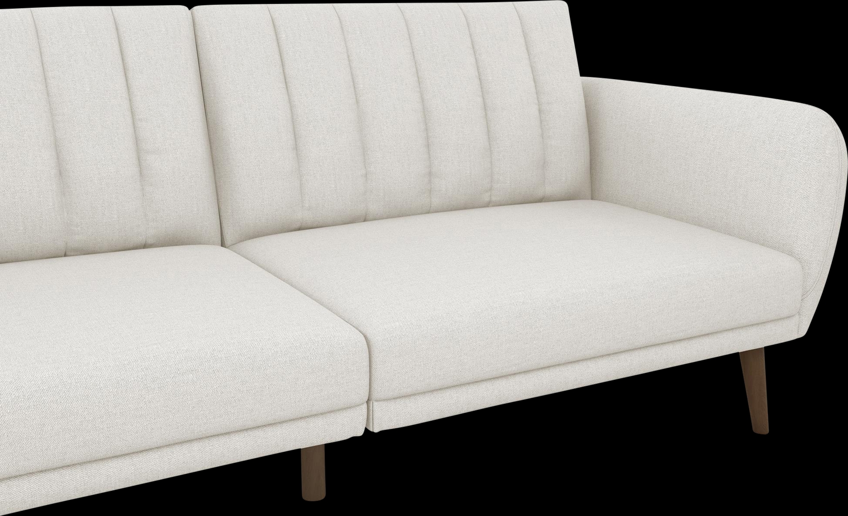 Bristerburg Light Gray Futon - Thumbnail - Image 12