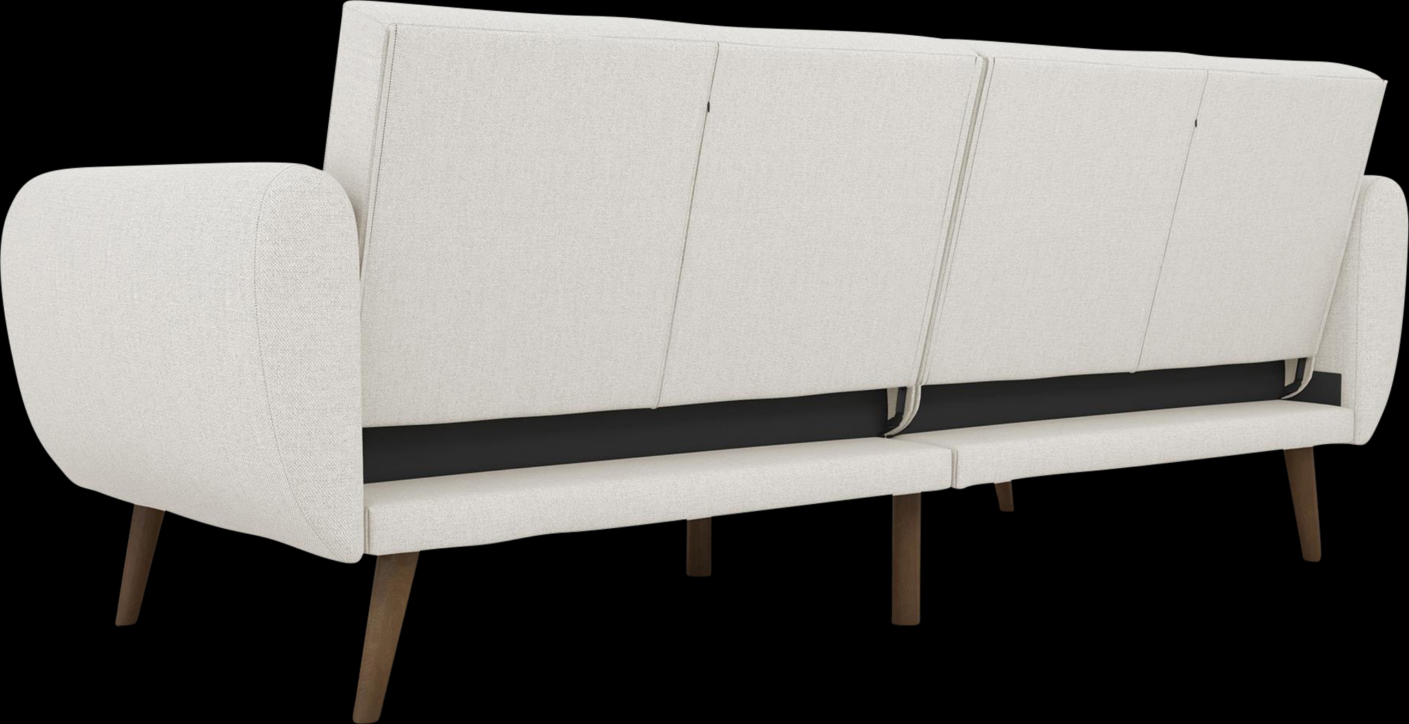 Bristerburg Light Gray Futon - Thumbnail - Image 9