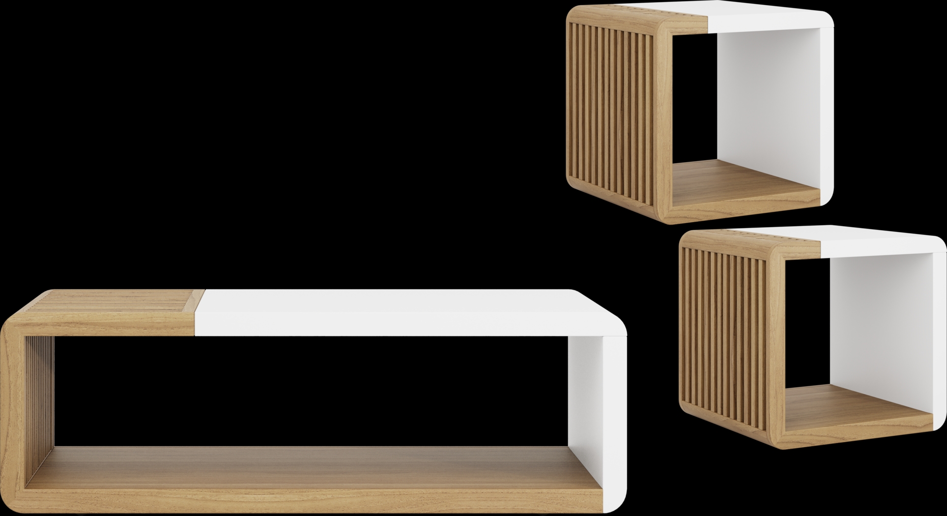 Bristol Bay Brown 3 Pc Occasional Table Set - Thumbnail - Image 1