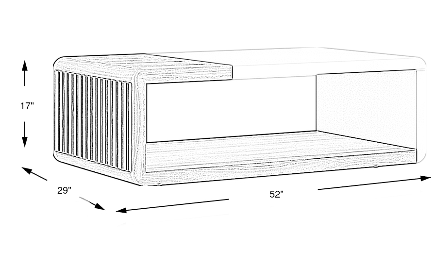 Dimension Image. Please refer to the Dimension Tab on this page for dimension details.