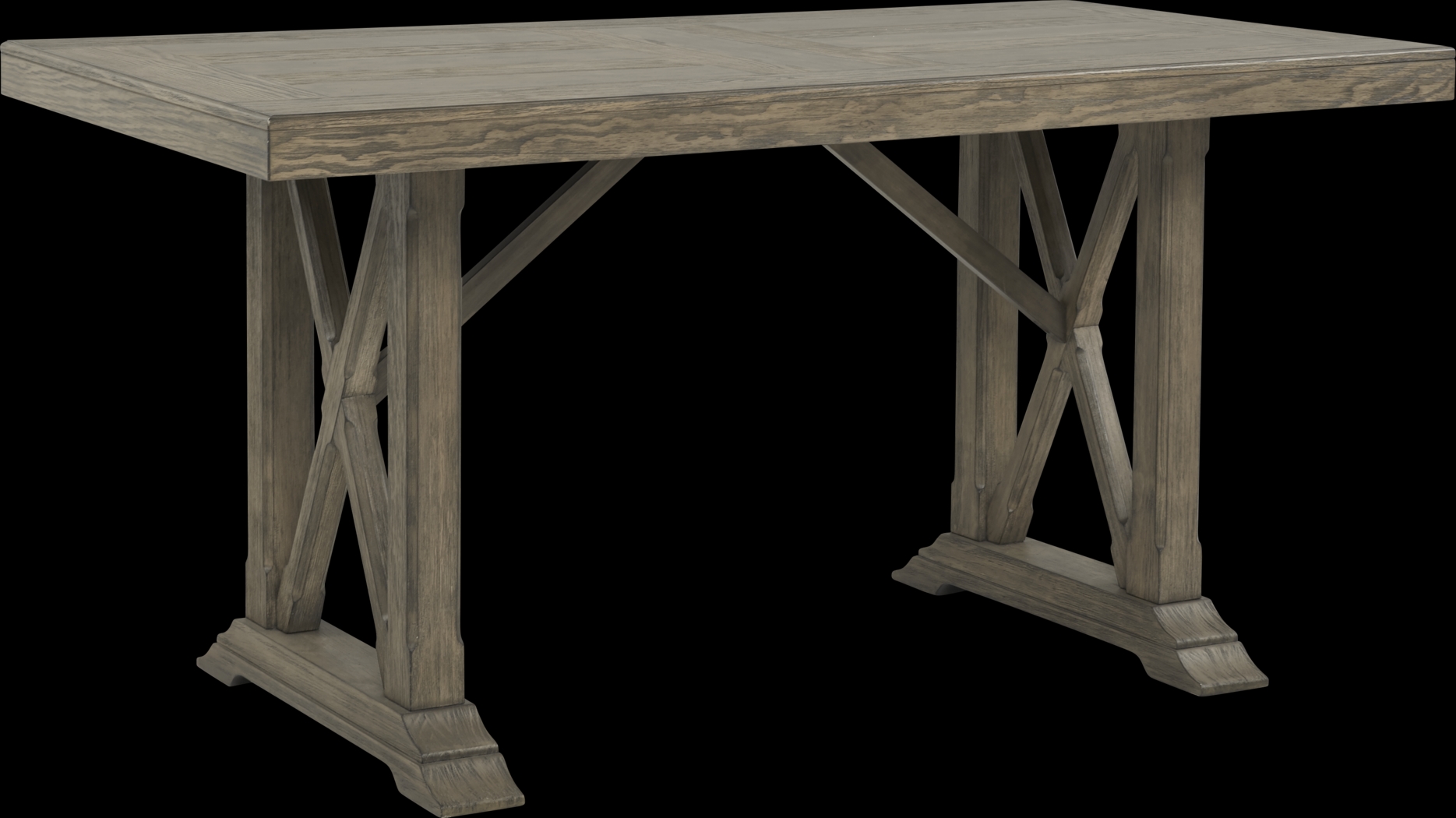 Bristow Charcoal Rectangle Counter Height Table - Thumbnail - Image 1