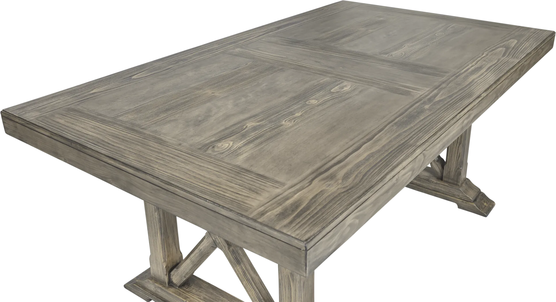 Bristow Charcoal Rectangle Dining Table - Thumbnail - Image 2