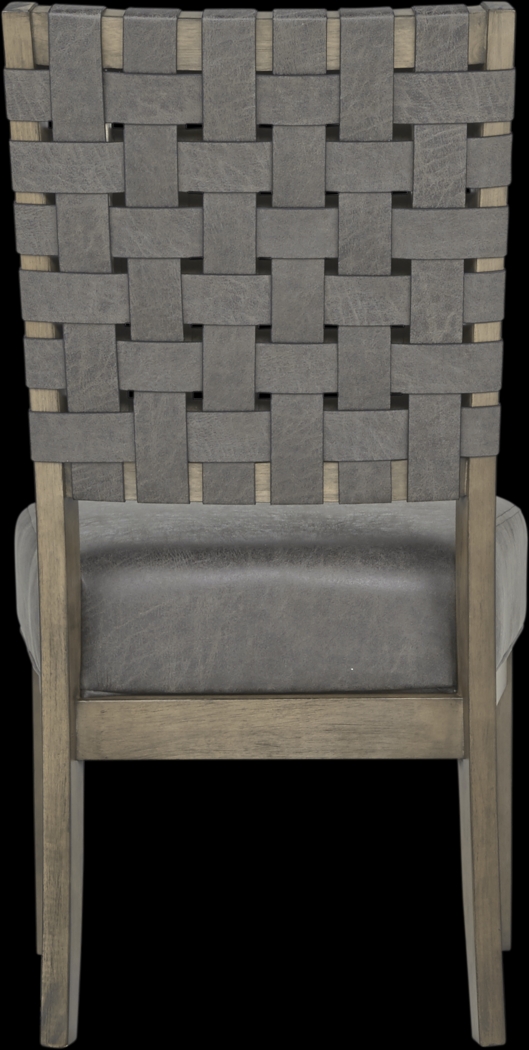 Bristow Charcoal Side Chair - Thumbnail - Image 2