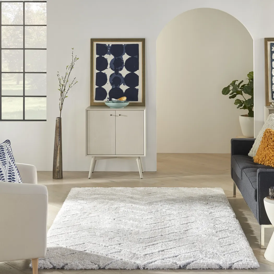 Britius Ivory/Gray 5'3 x 7'3 Rug - Thumbnail - Image 2