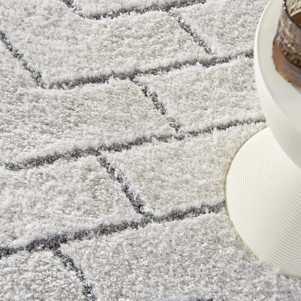 Britius Ivory/Gray 5'3 x 7'3 Rug - Thumbnail - Image 7